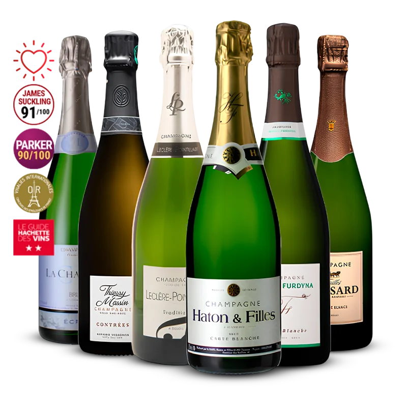 Pack of 6 Grower Champagnes 4.5L